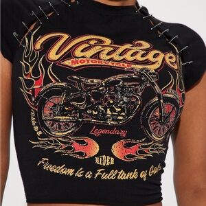 Fashion Nova Vintage rock hardware T-shirt